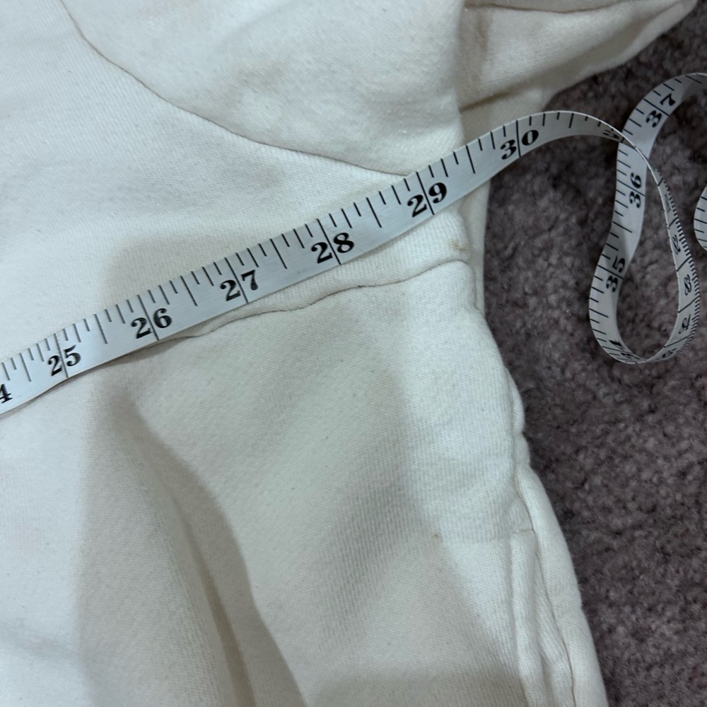 Madhappy x Vans Patchwork Cream Hoodie Size Medium Flawed - Picture 9 of 9